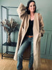 Veste Belina - Oversize Camel