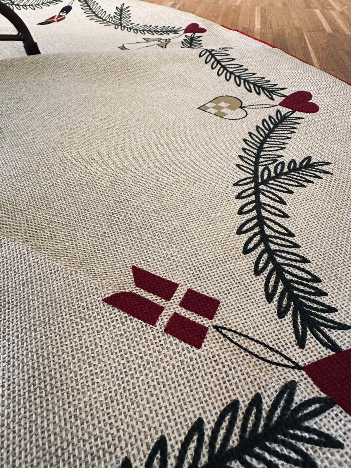 Tapis de sapin de Noël