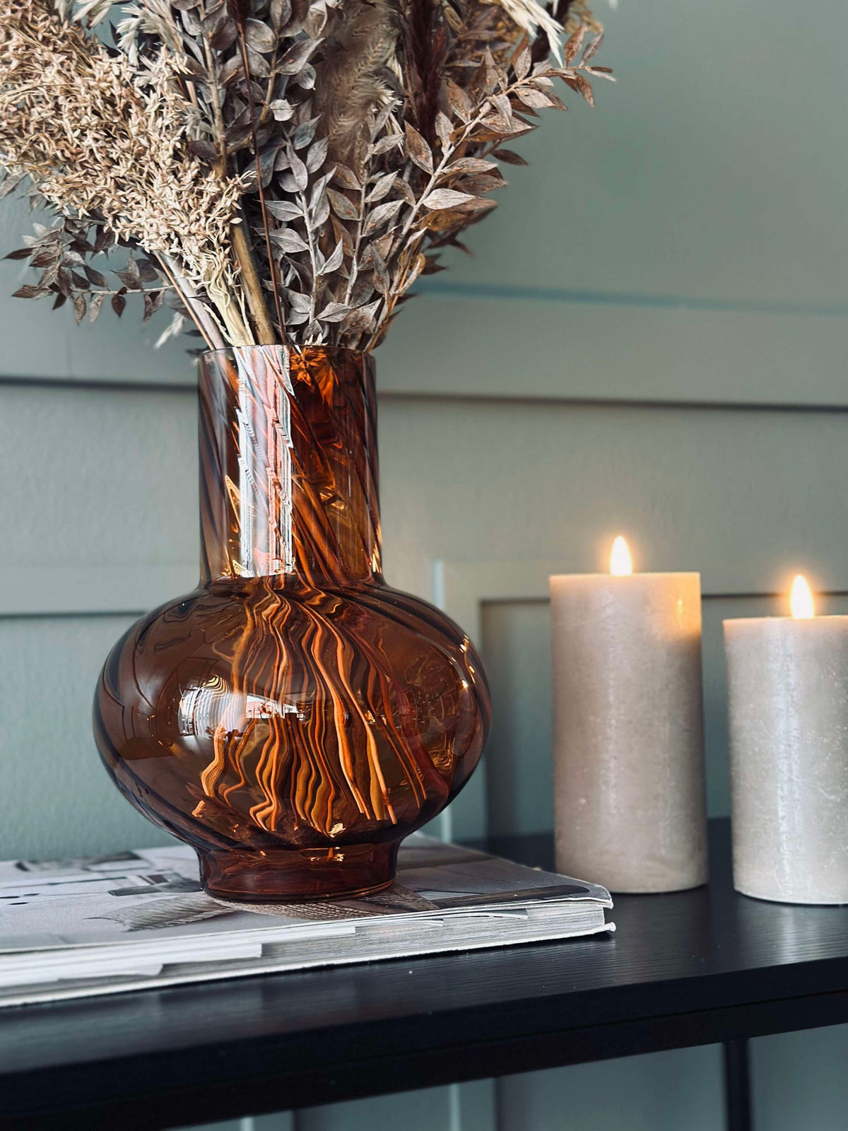 Vase en verre Gylden