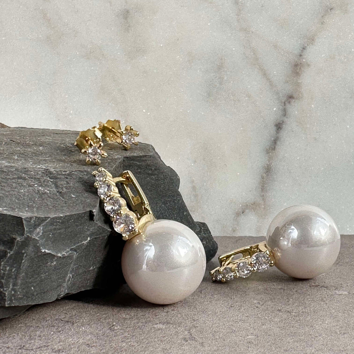 Boucles d’oreilles Agata - coffret de bijoux