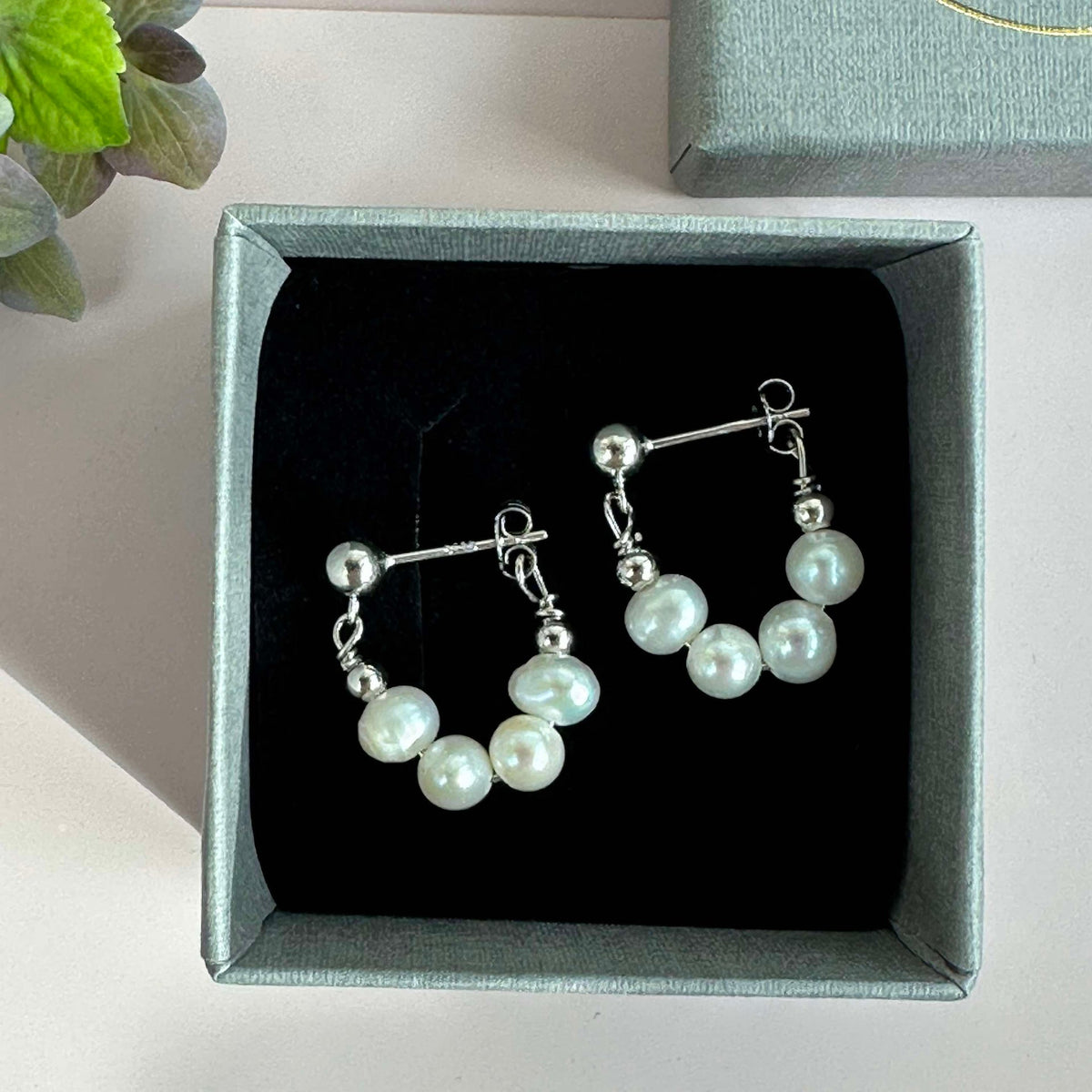 Boucles d’oreilles Selma – Argent sterling