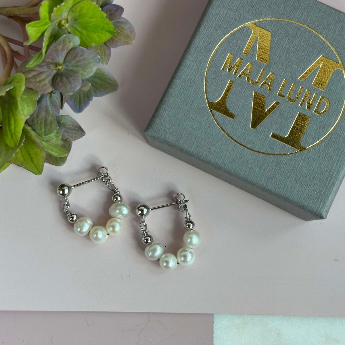 Boucles d’oreilles Selma – Argent sterling