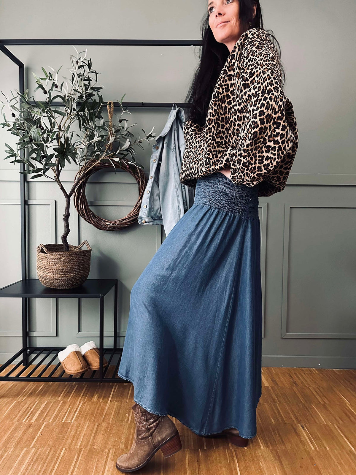 Jupe Marta Blue