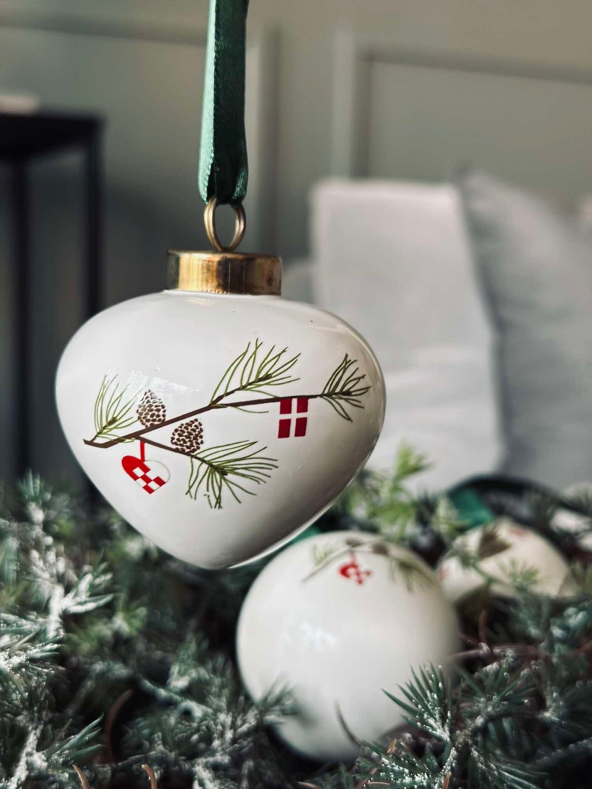 Lot de 3 décorations à suspendre
