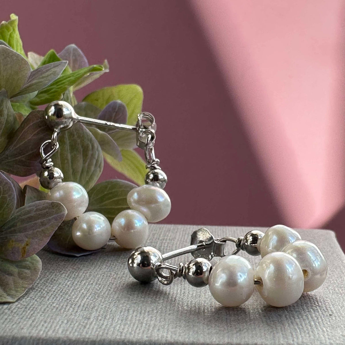 Boucles d’oreilles Selma – Argent sterling