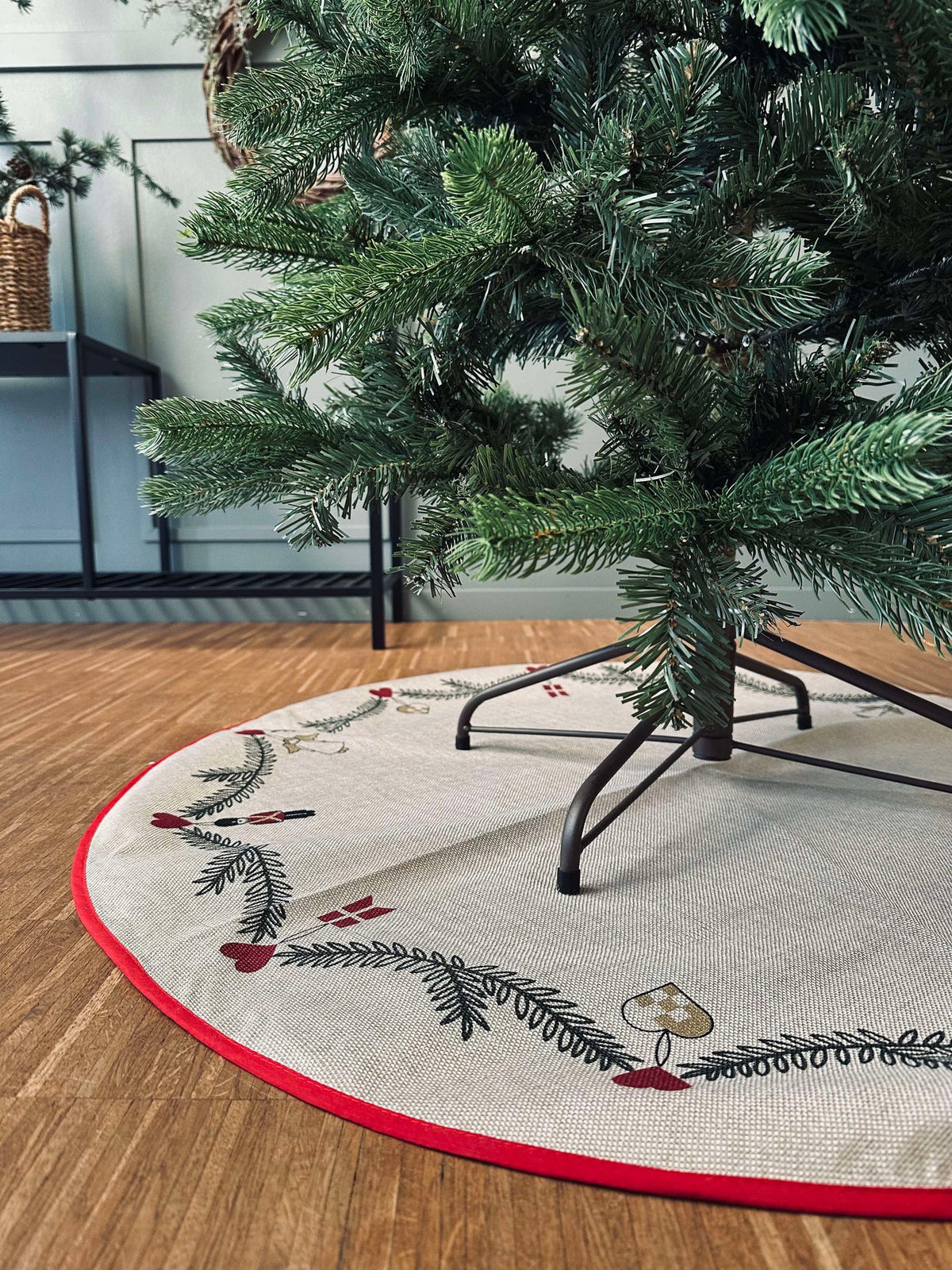 Tapis de sapin de Noël