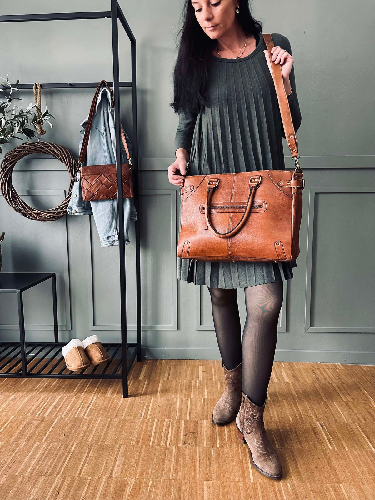 Sac de travail Raw Deluxe Walnut