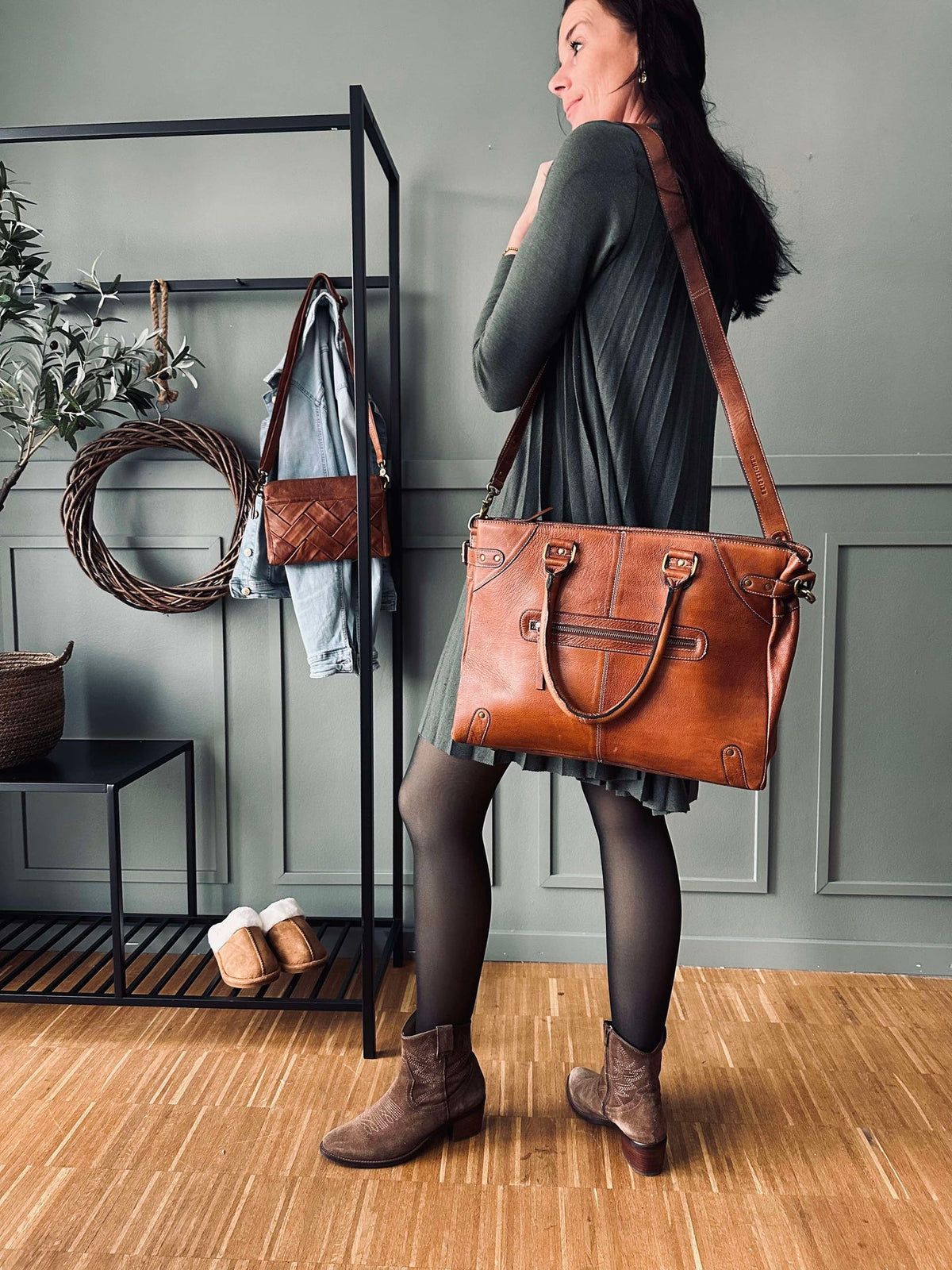 Sac de travail Raw Deluxe Walnut