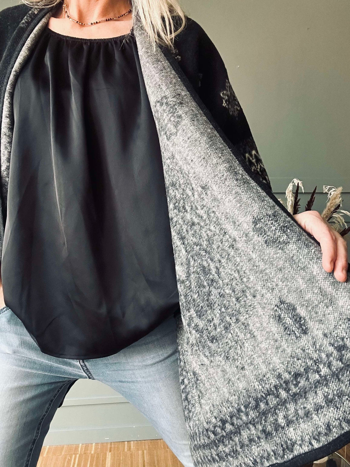Poncho Black boheme