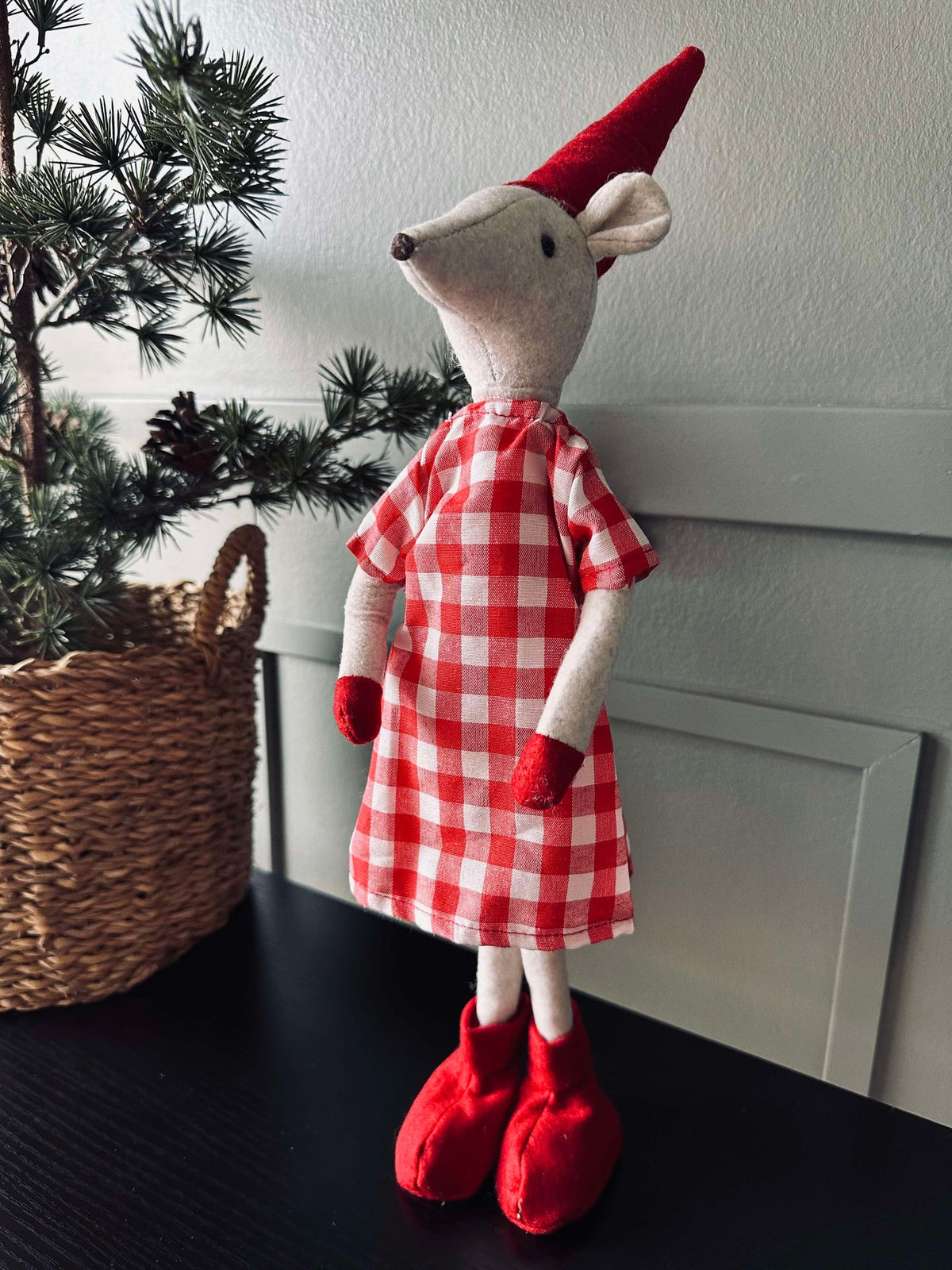 Souris de Noël 49 cm - Fille
