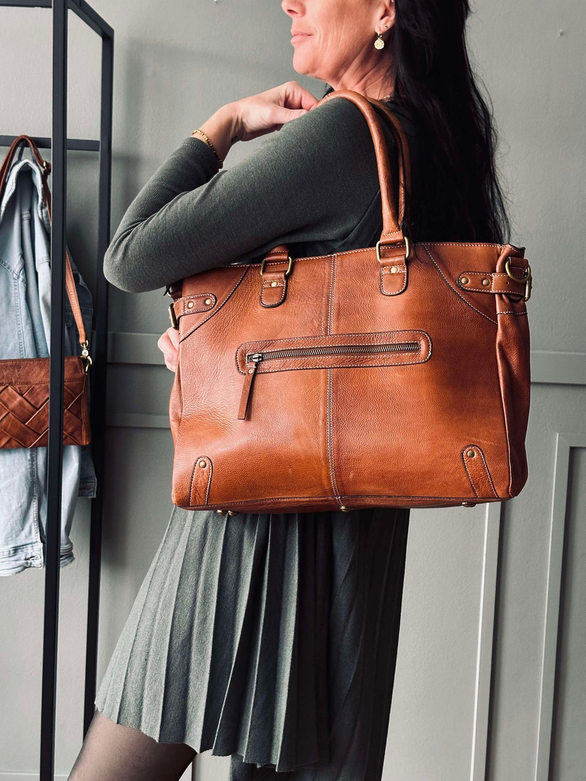Sac de travail Raw Deluxe Walnut