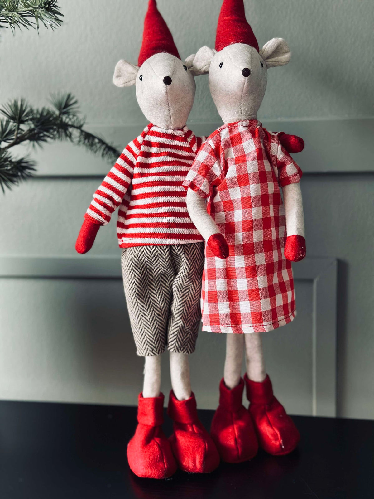 Souris de Noël 49 cm - Fille