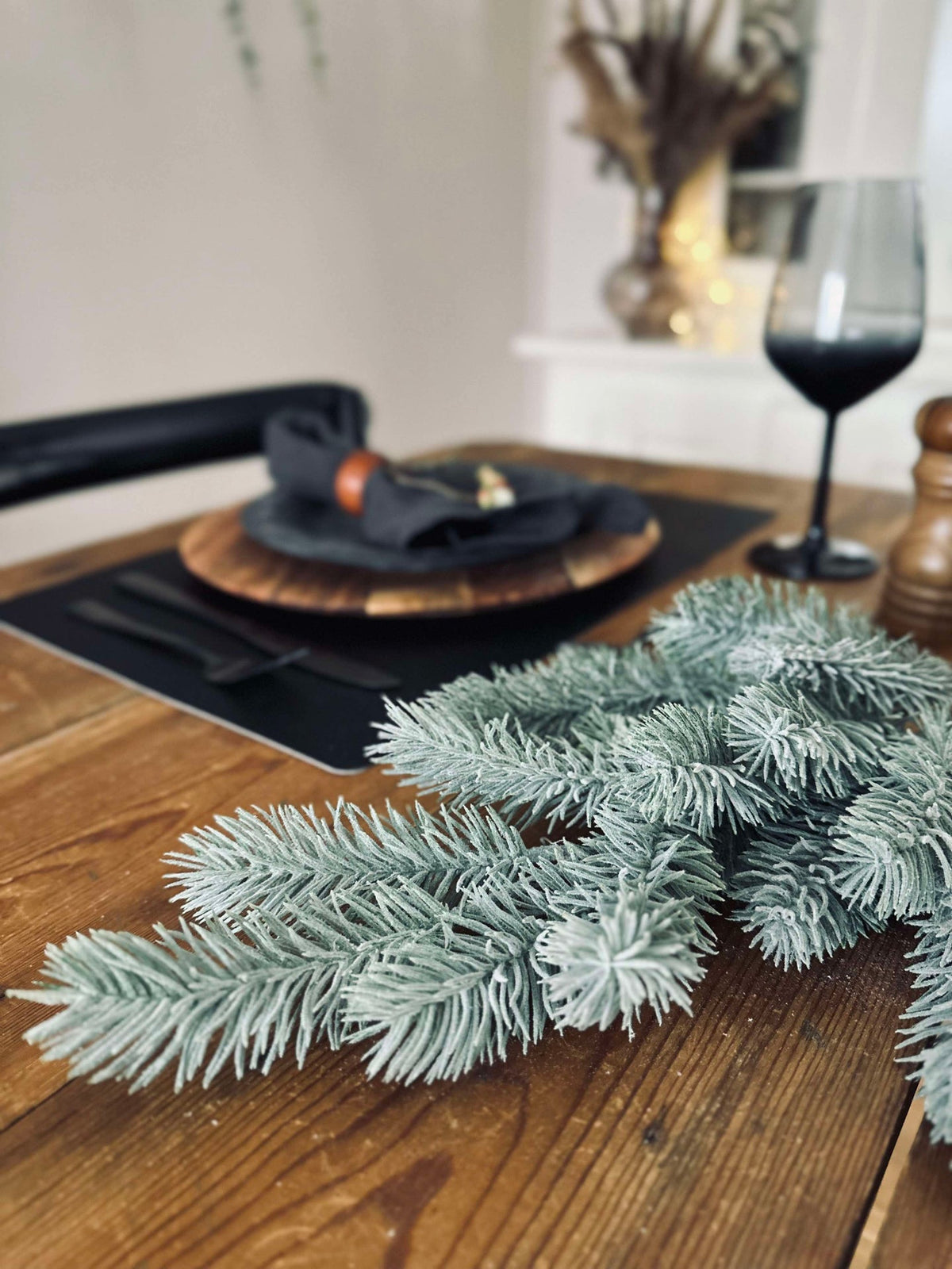 Branche de sapin verte - 64 cm