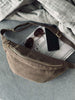 Sac banane - Velours beige