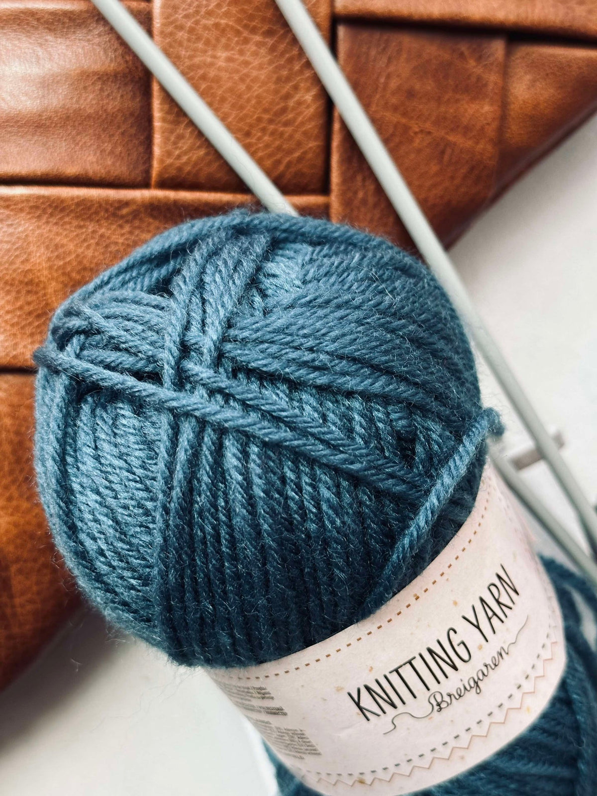 Fil Polyester 50 grammes - Bleu pétrole