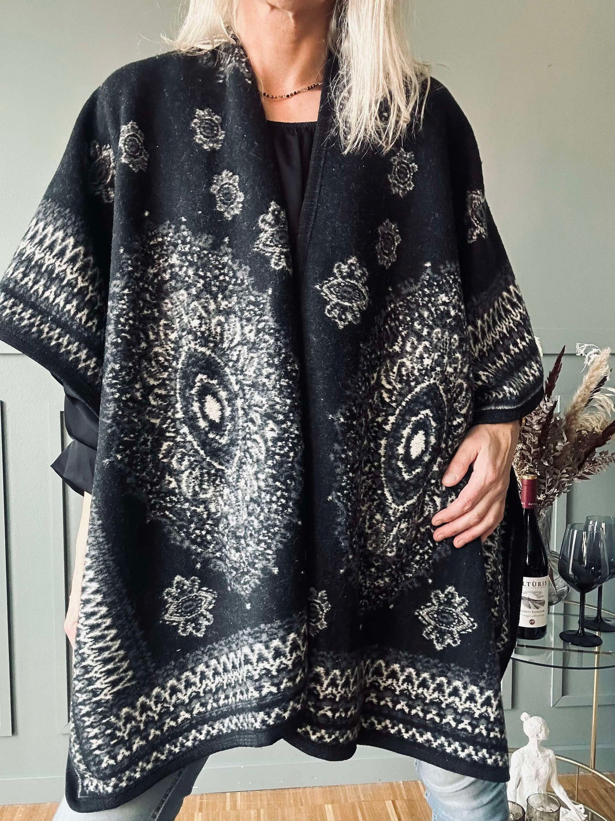 Poncho Black boheme