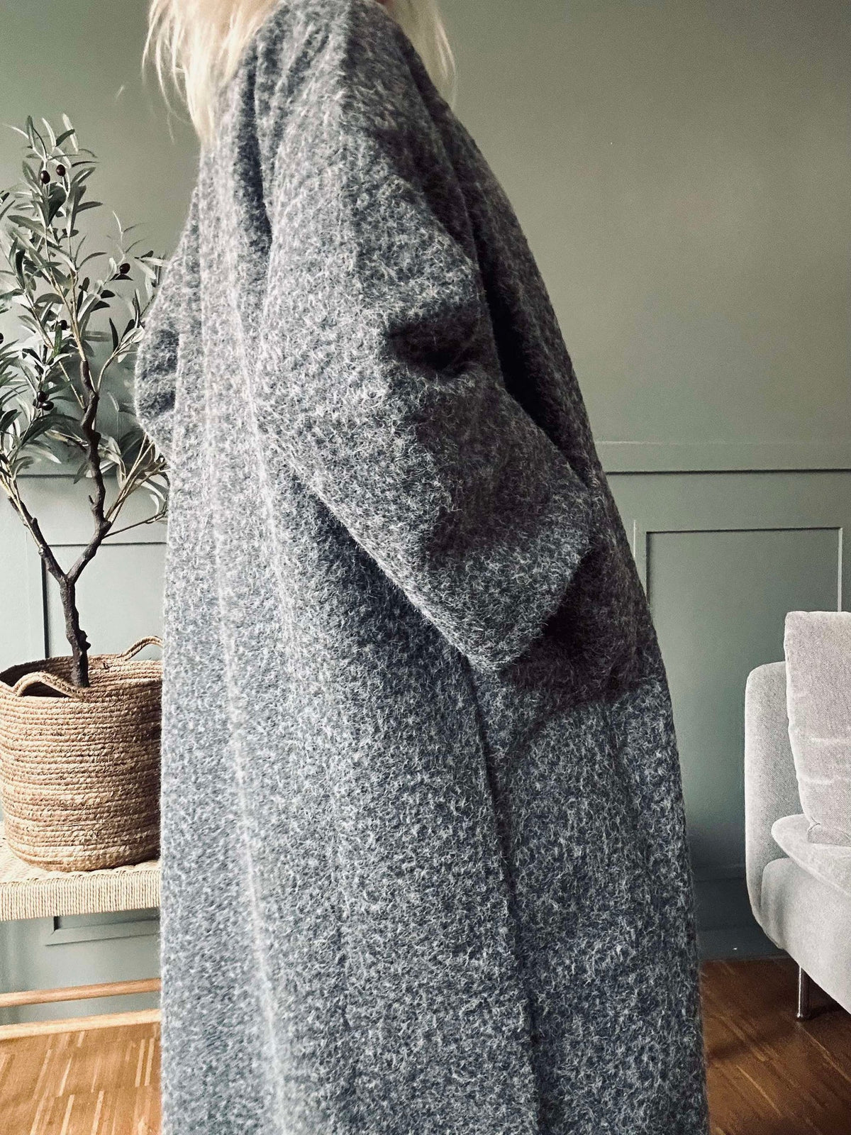 Veste Belina - Gris oversize
