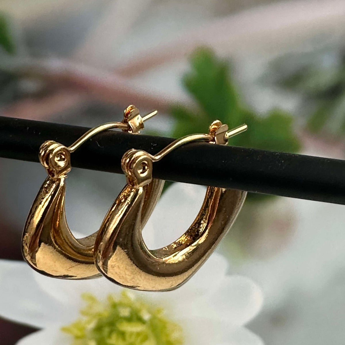 Boucles d’oreilles Margit plaquées or