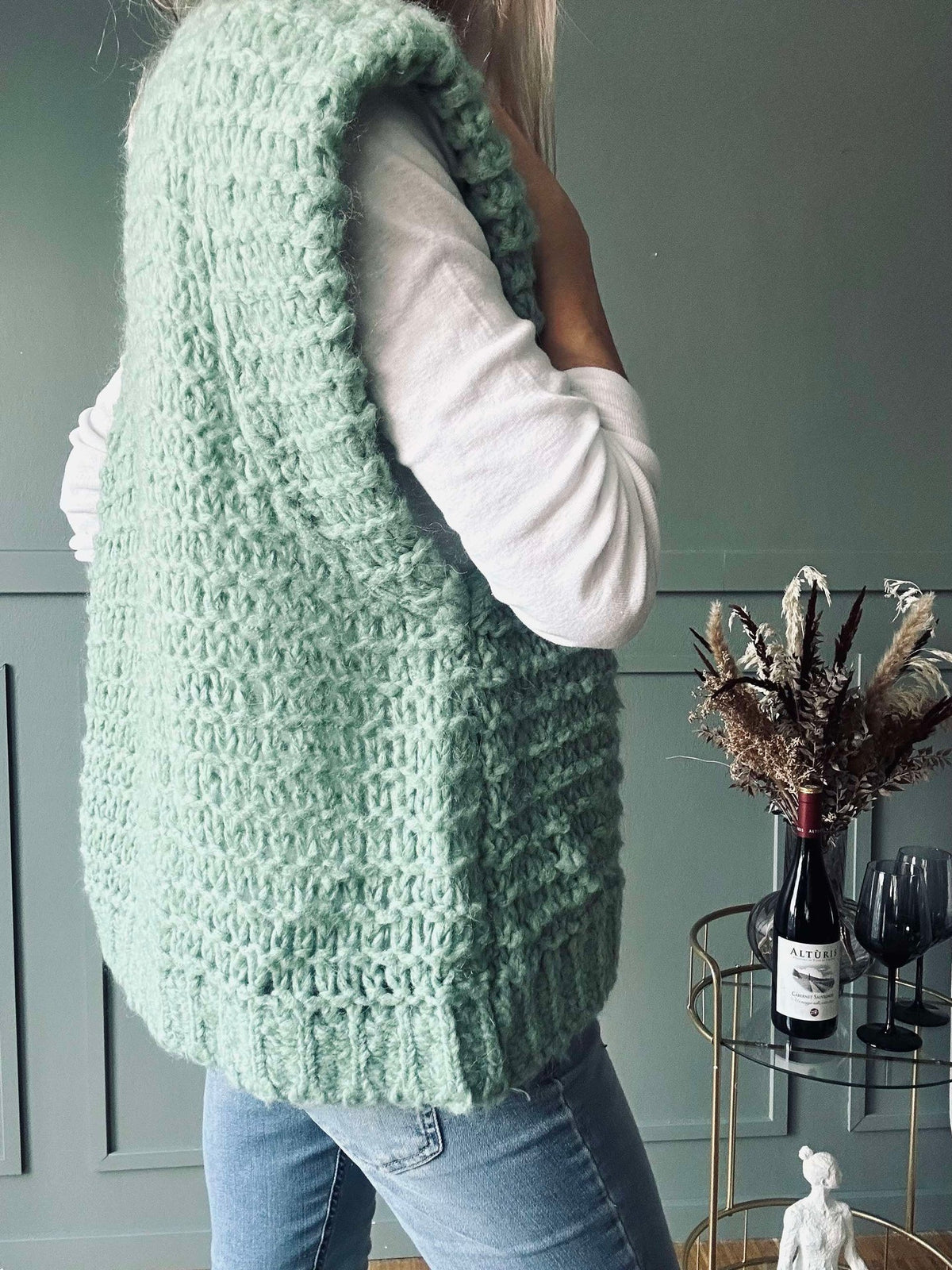 Gilet - Vert doux
