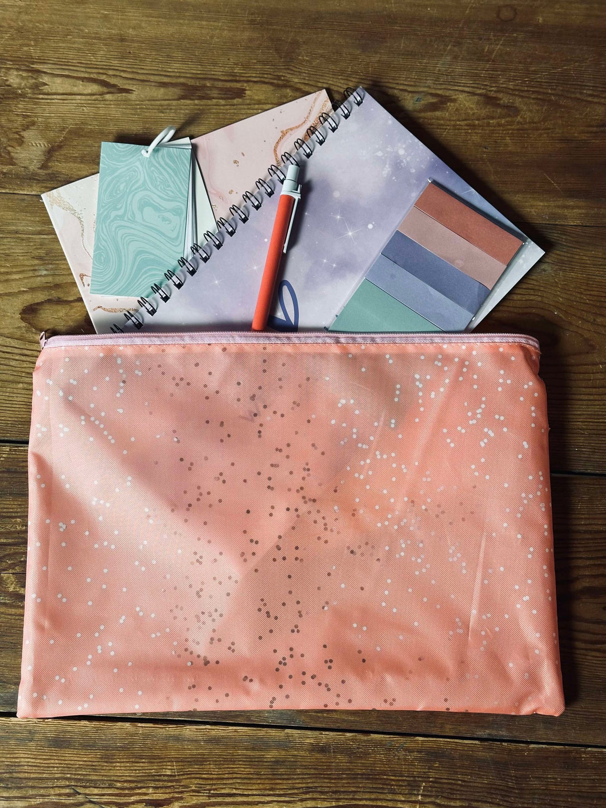 Coffret de carnets et sac - Pastel