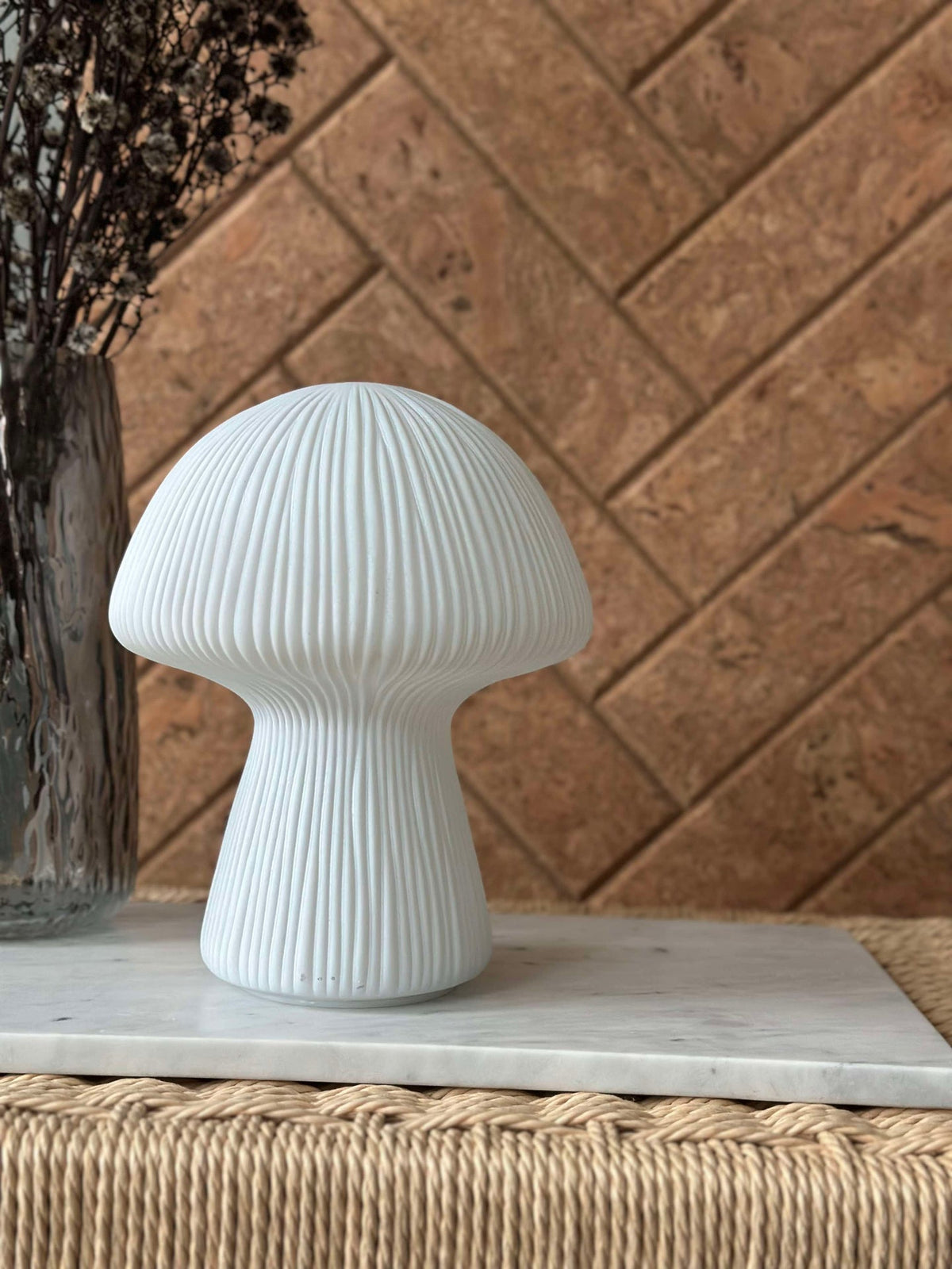 Mushroom Astrid - Blanc 20 cm