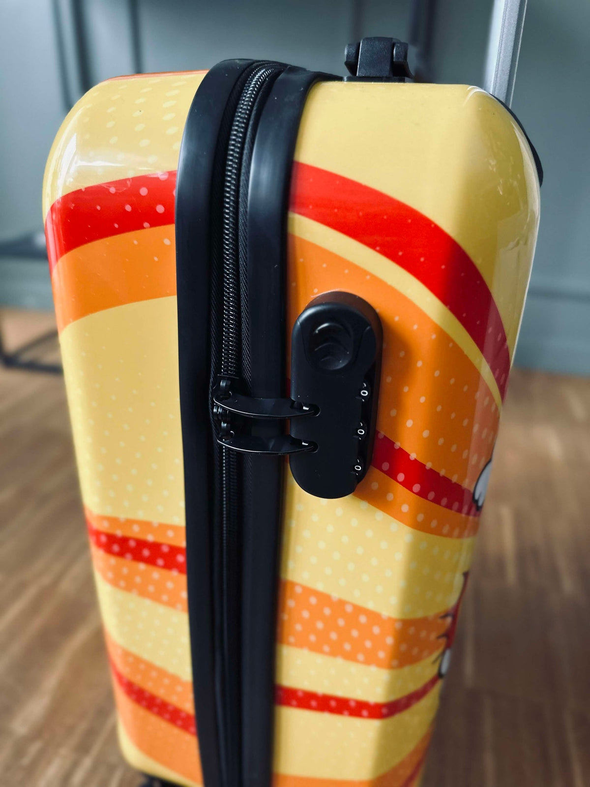 Valise trolley 55 cm - Jaune légère