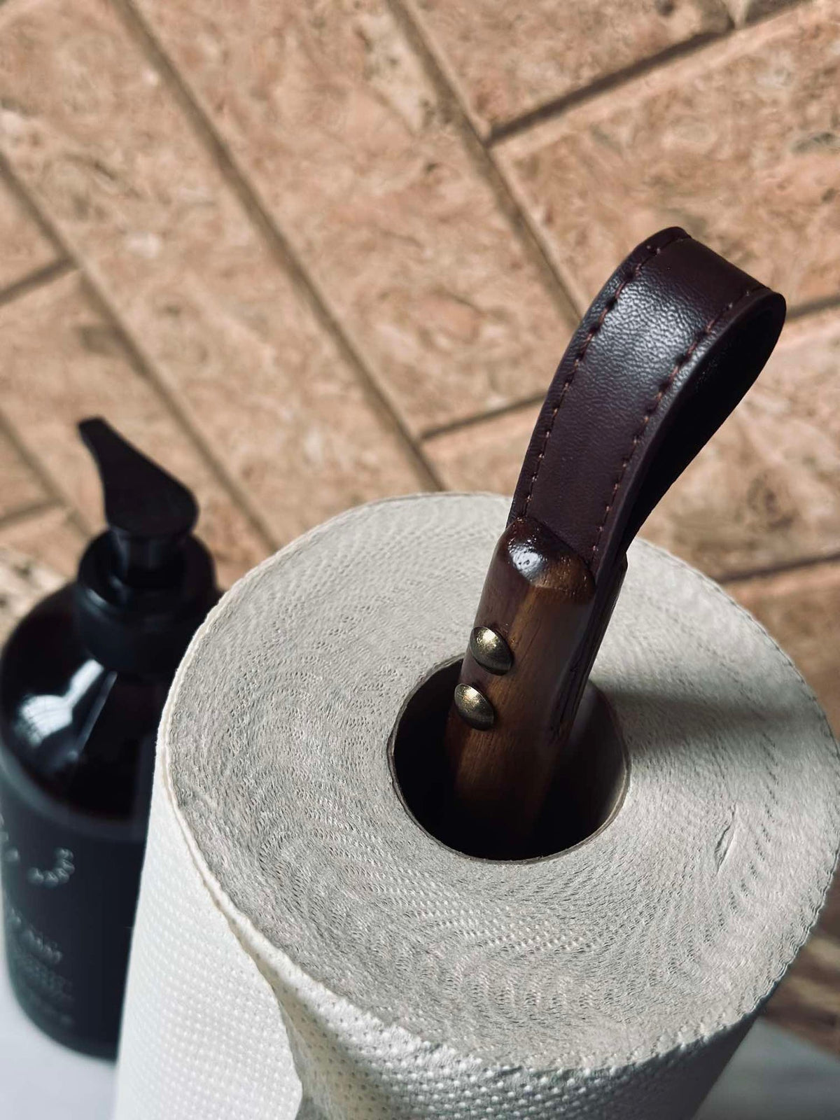 Porte-rouleau de cuisine Akacia