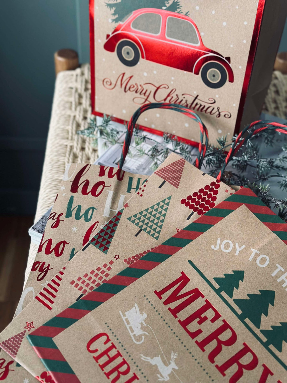 Sac cadeau Noël - 1 pièce