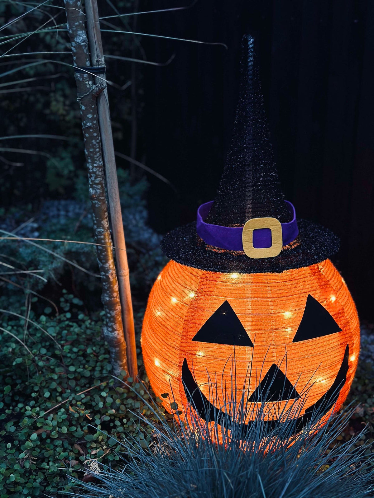 Citrouille Halloween LED - 68 cm