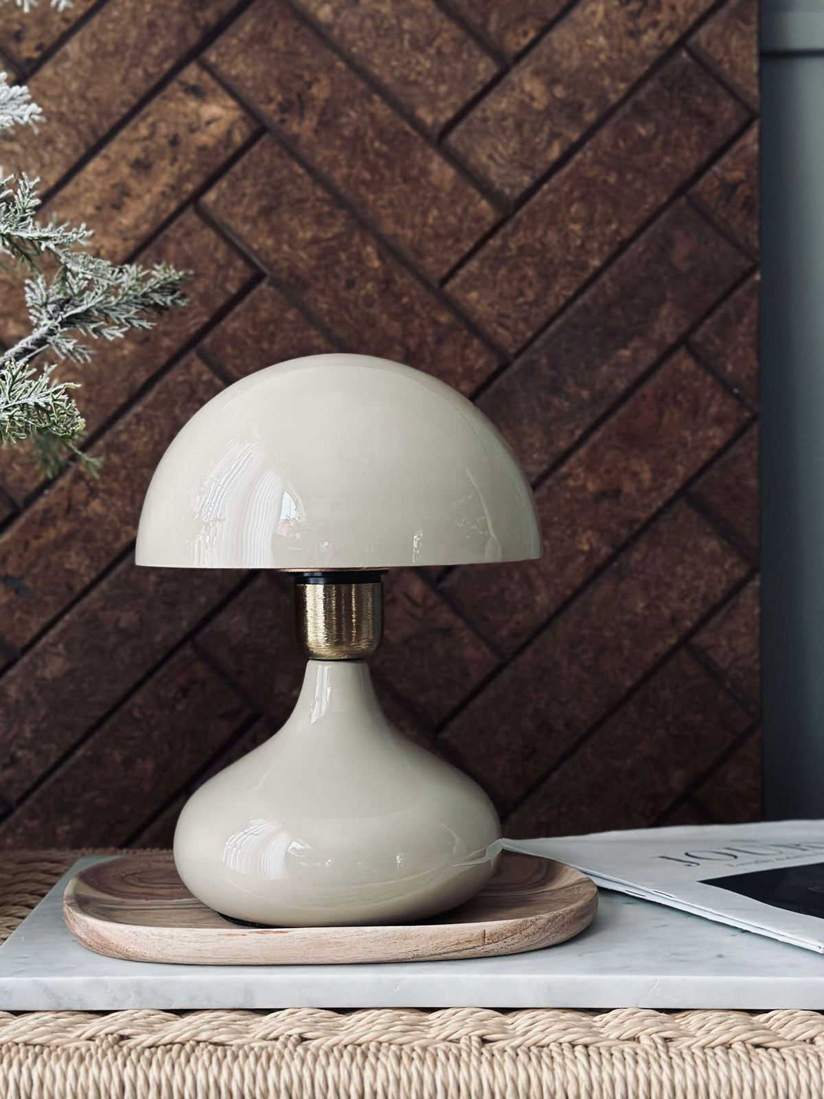 Lampe de table NOYA - Beige