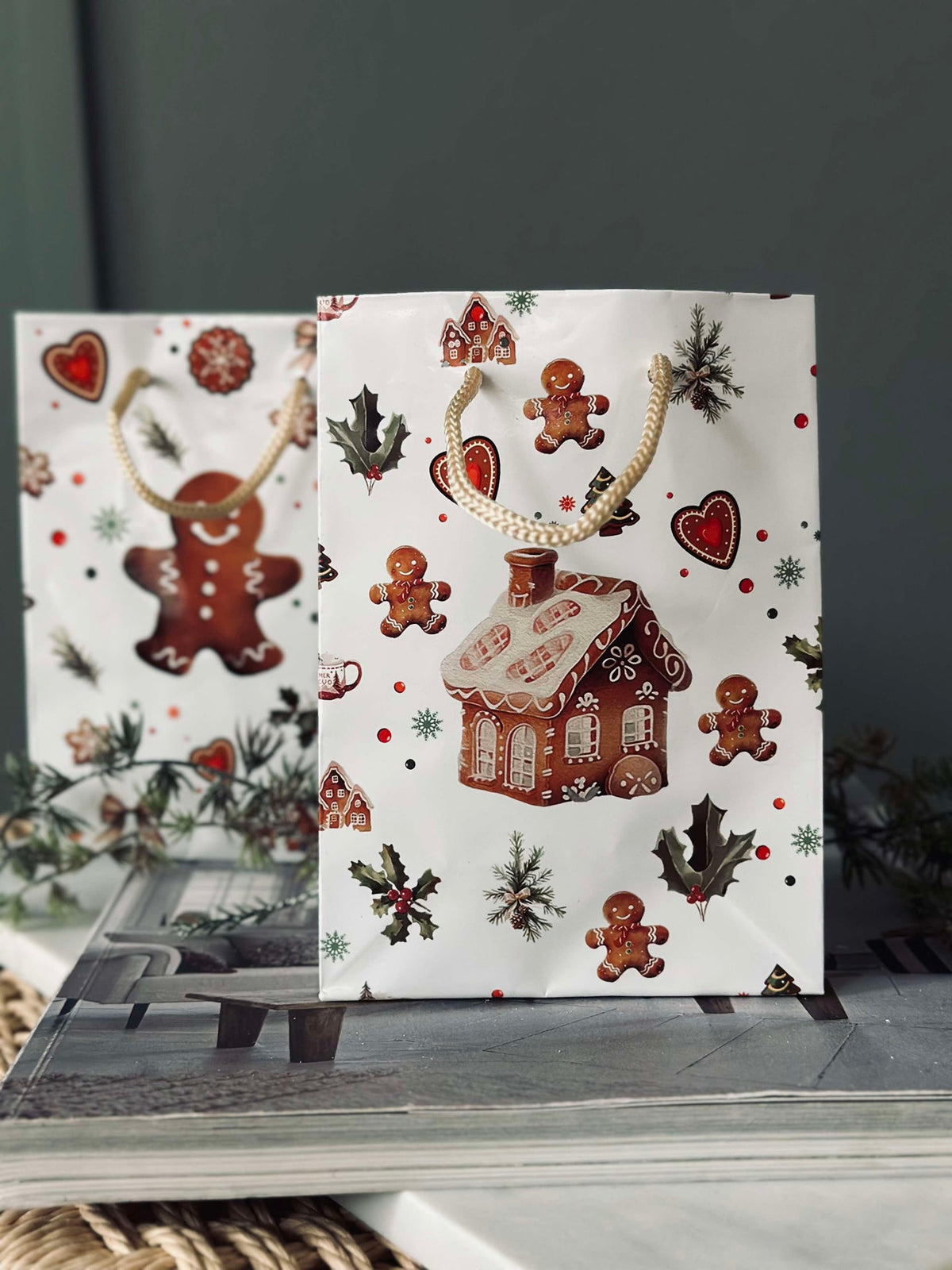 Sachet cadeau Gingerbread - 1 pièce