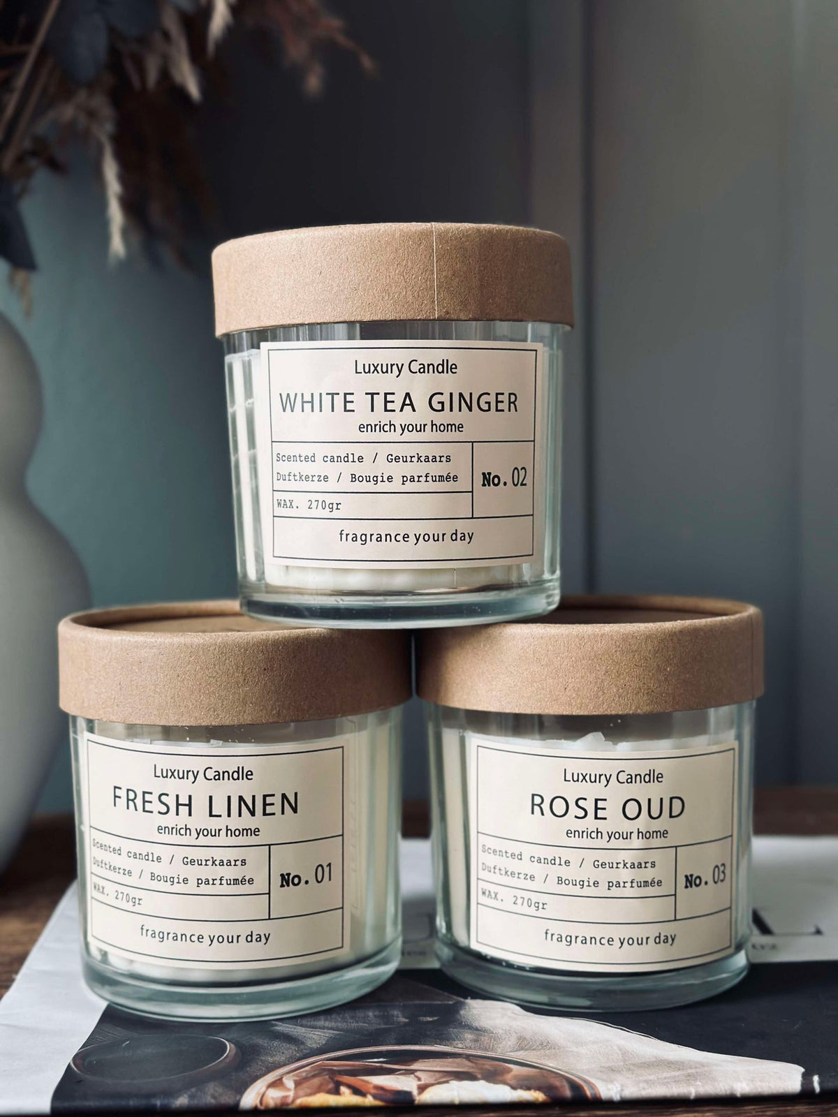 Bougie parfumée - 1 pc