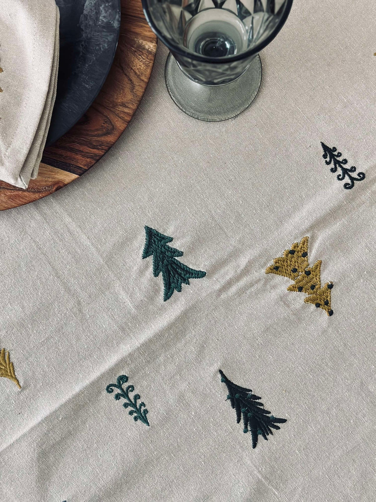 Nappe de Noël Coton - 140x270