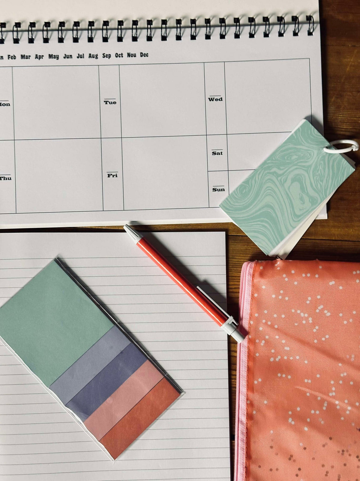 Coffret de carnets et sac - Pastel
