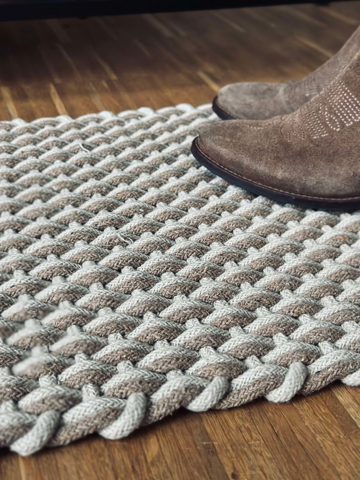 Tapis en coton tressé - Sable