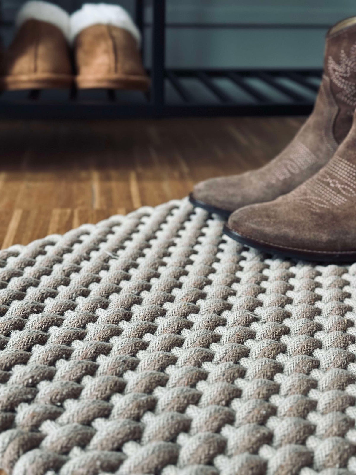 Tapis en coton tressé - Sable