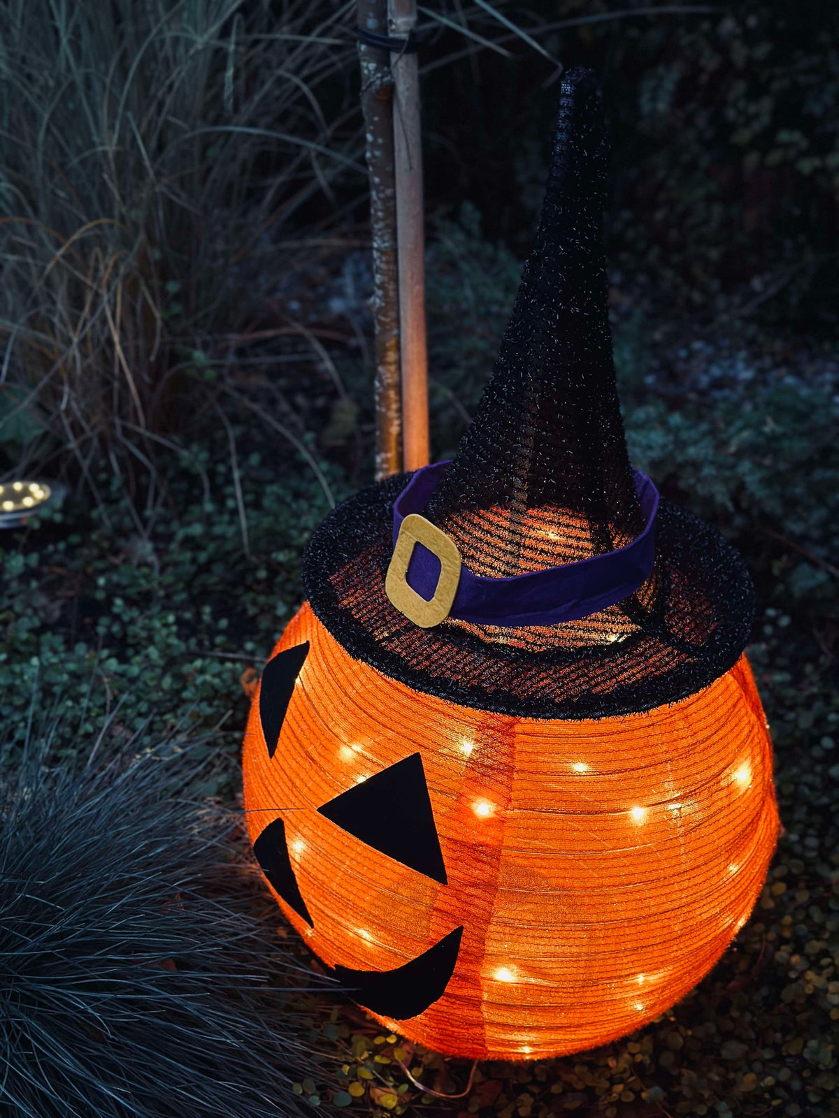 Citrouille Halloween LED - 68 cm