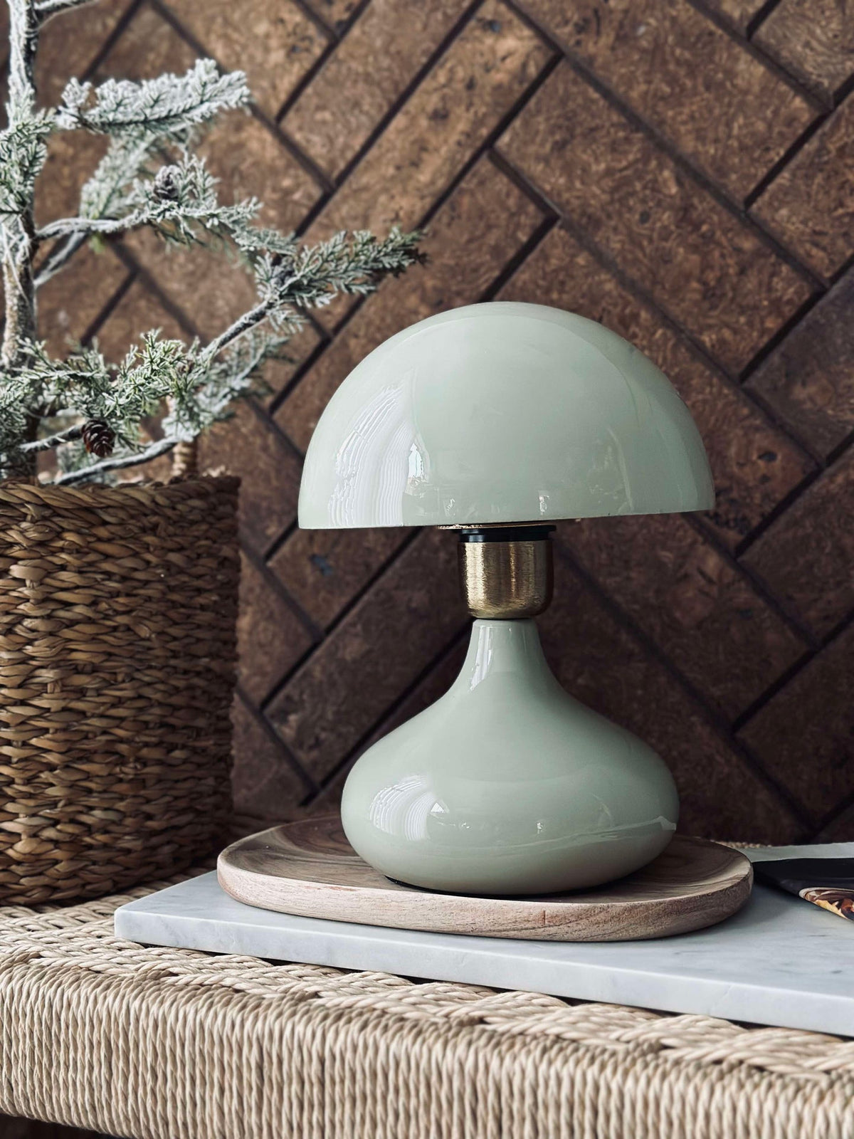 Lampe de table NOYA - Menthe