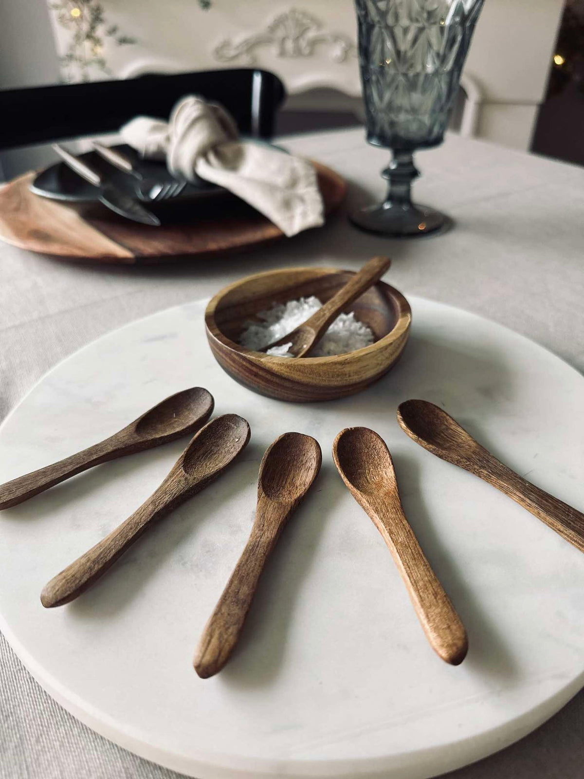 Cuillères à thé Acacia - 6 pcs.