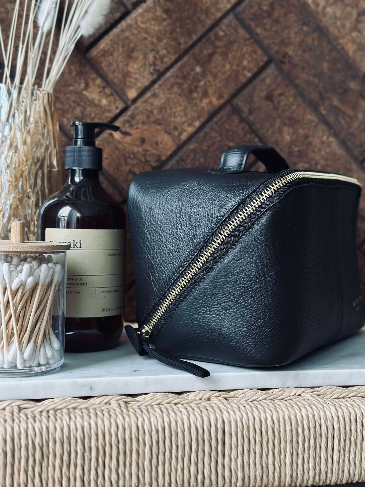 Trousse de toilette Halima Black - Small
