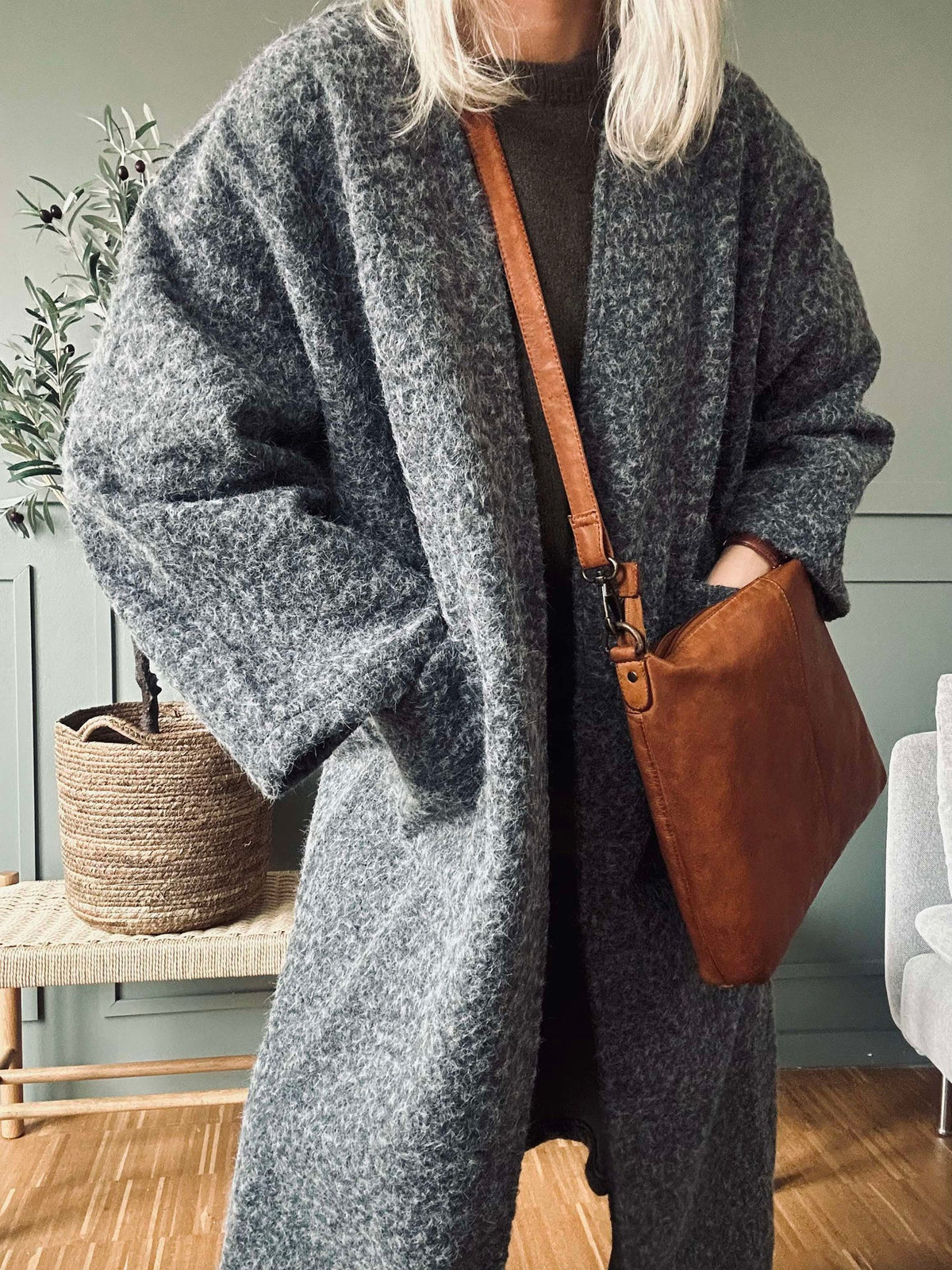 Veste Belina - Gris oversize