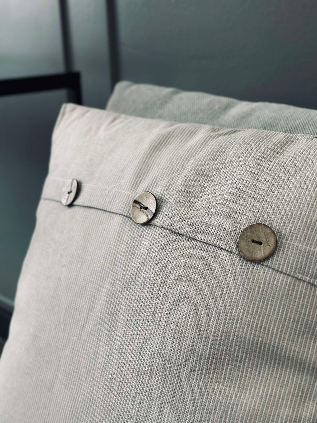 Coussin avec garnissage - Beige