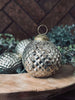 Boules de Noël en verre Doré - Lot de 3