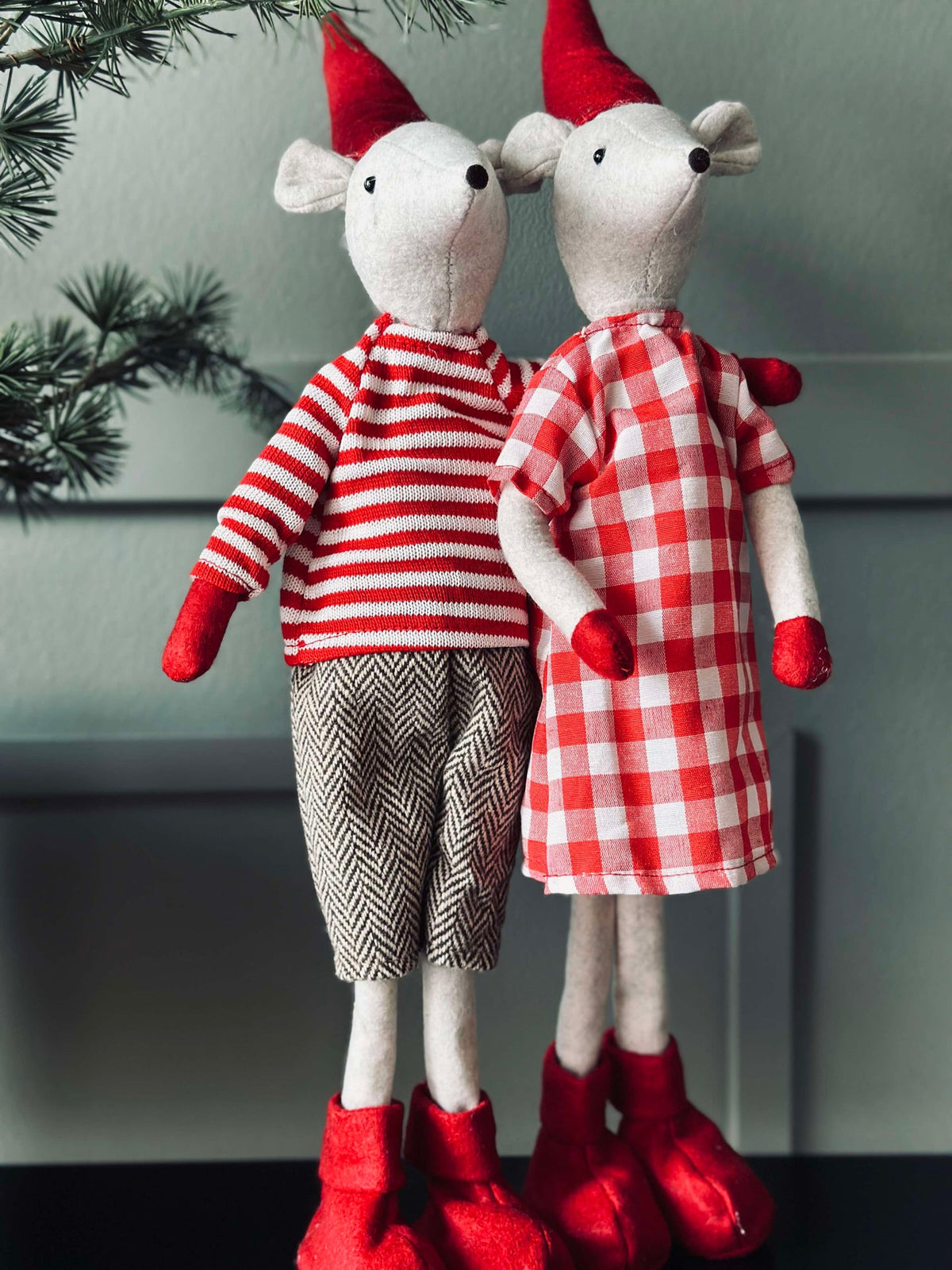 Souris de Noël 49 cm - Fille