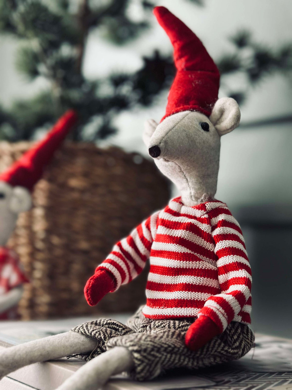 Souris de lutin 37 cm - Garçon