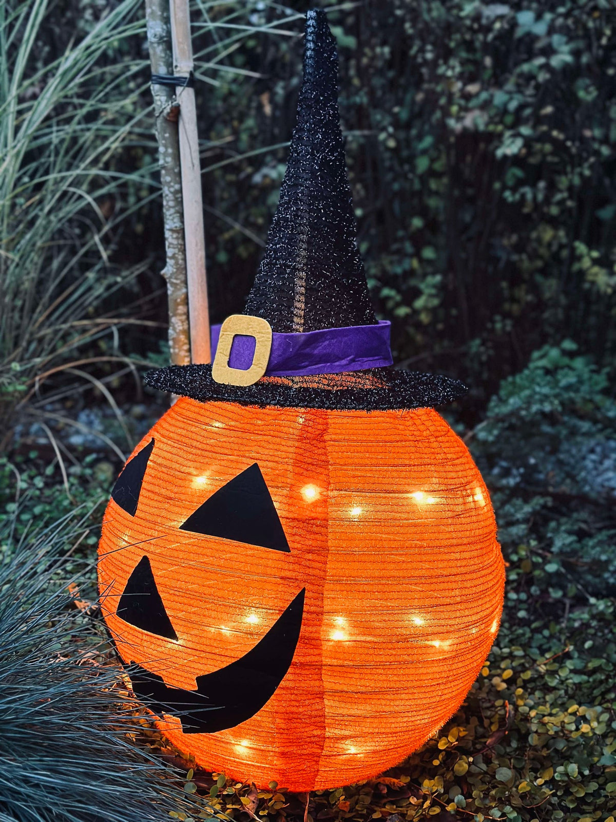 Citrouille Halloween LED - 68 cm