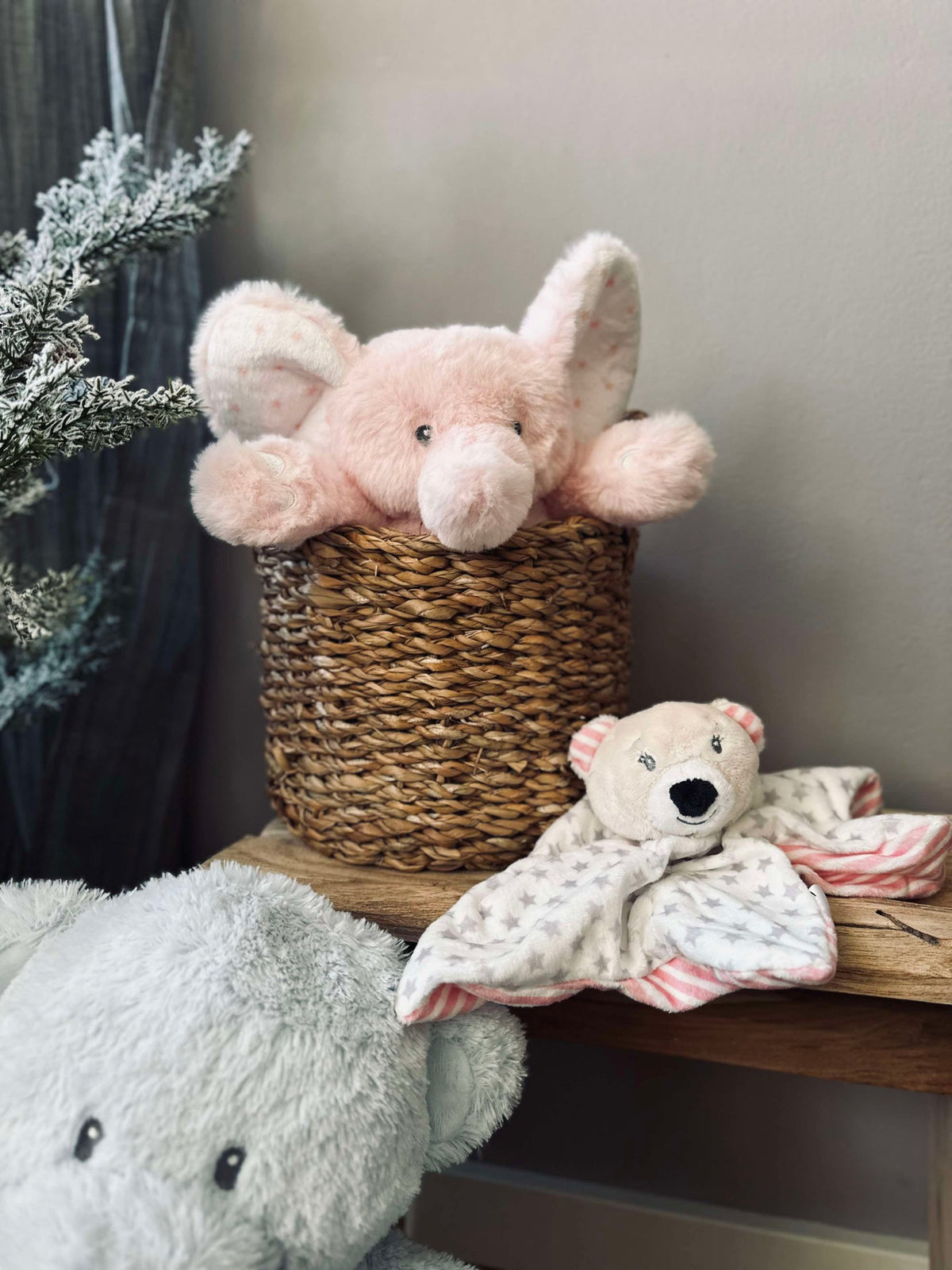 Doudou pour bébé - Rose clair