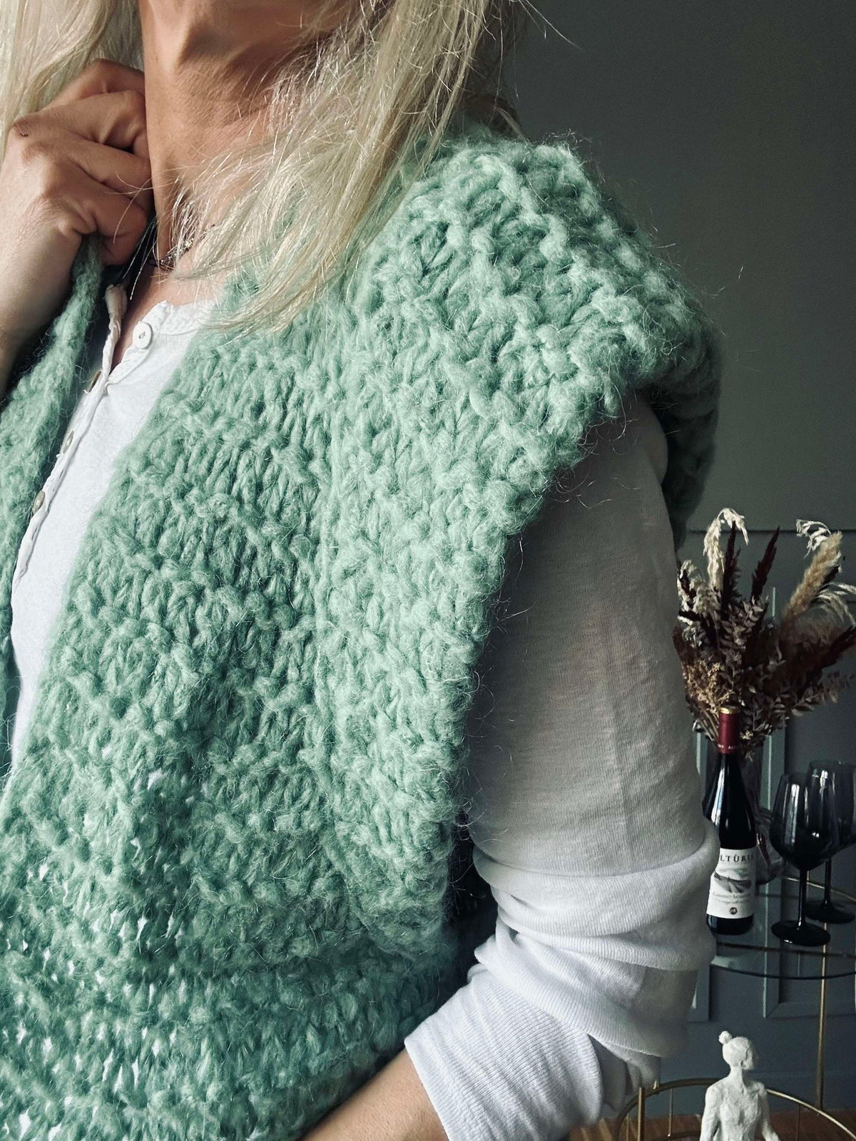 Gilet - Vert doux