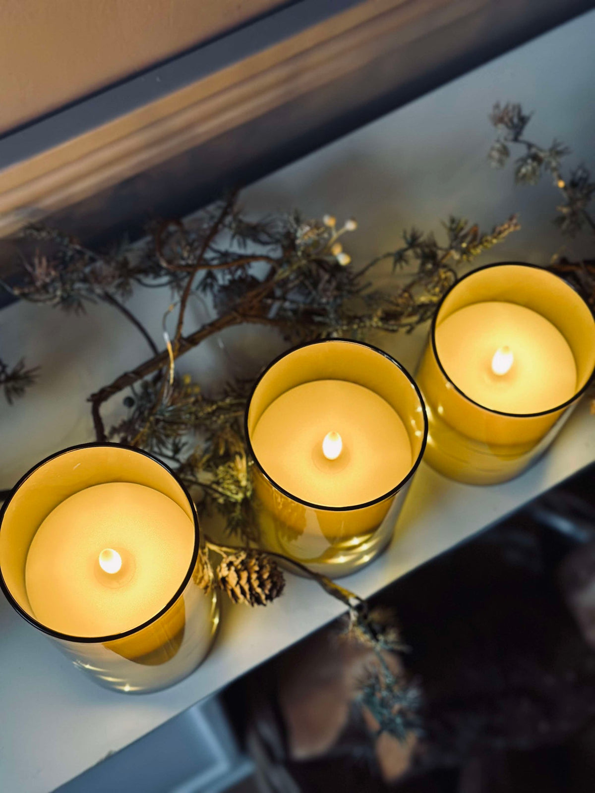 LED Lys ALMA 3 pièces avec télécommande