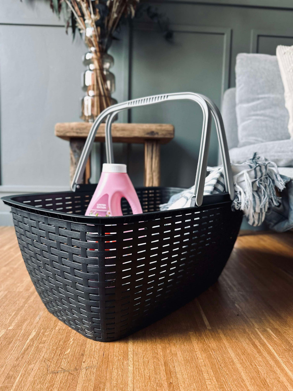 Panier de courses avec poignées - recyclé